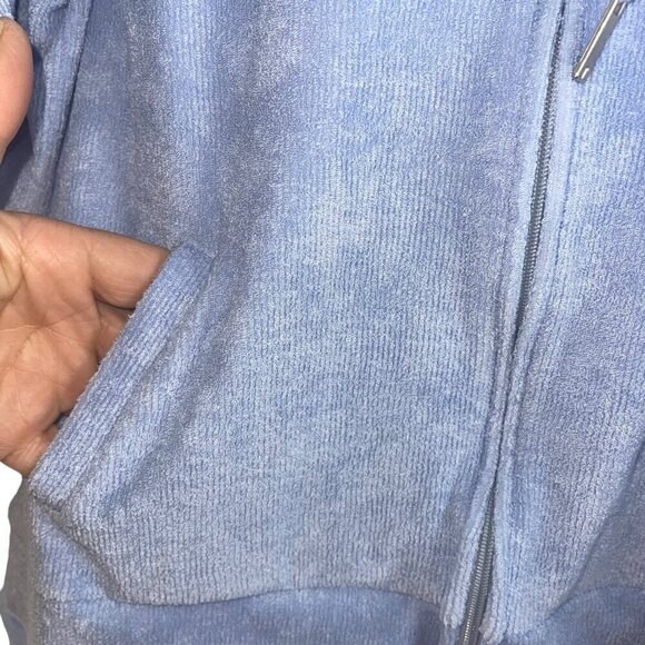 Tail 2 Vintage Womens Track Suit Size M Blue Elastic Waist Pockets Full Zip USA - Picture 5 of 10